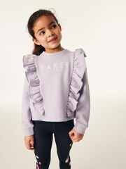 Baker by Ted Baker Frill Sweat Top and Leggings Set - Image 6 of 13