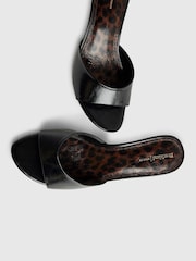 River Island Black Mule Heeled Sandals - Image 5 of 6