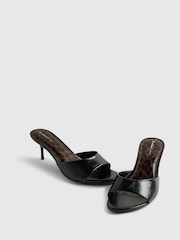 River Island Black Mule Heeled Sandals - Image 6 of 6