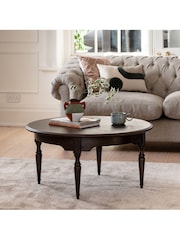 Gallery Home Brown Maddy Round Coffee Table - Image 1 of 6