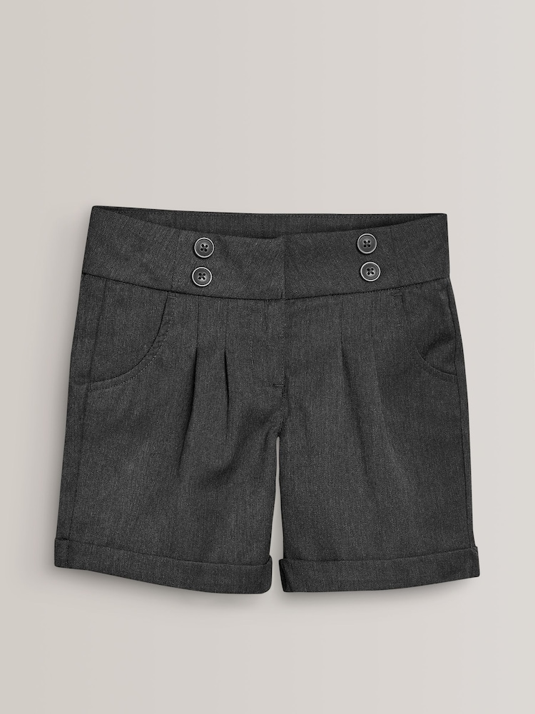 Grey School Shorts (3-16yrs) - Image 6 of 6