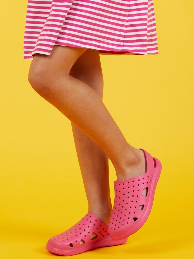 Totes Pink SolBounce Toddler Clogs - Image 1 of 5