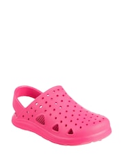 Totes Pink SolBounce Toddler Clogs - Image 3 of 5