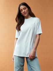 The North Face Blue Oversized Simple Dome T-Shirt - Image 1 of 4
