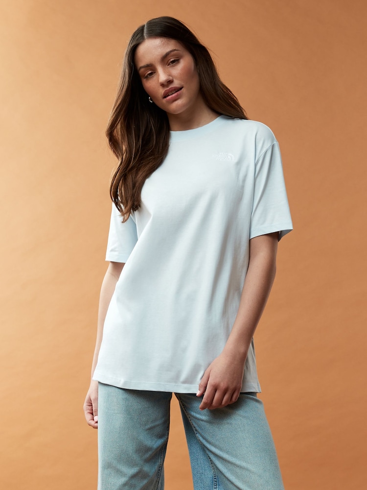 The North Face Blue Oversized Simple Dome T-Shirt - Image 1 of 4