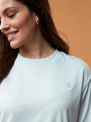 The North Face Blue Oversized Simple Dome T-Shirt - Image 3 of 4