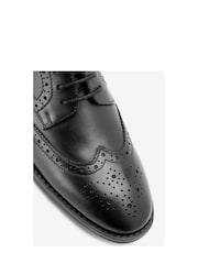 Black School Leather Brogues - Image 7 of 7