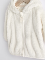 Crudo - Chaqueta abrigada de forro polar para bebé (0 meses -2 año) - Imagen 6 de 7