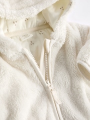 Crudo - Chaqueta abrigada de forro polar para bebé (0 meses -2 año) - Imagen 7 de 7