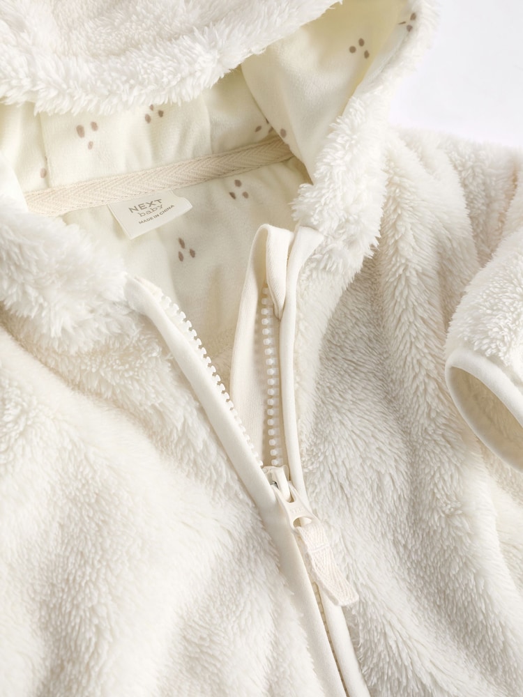 Crudo - Chaqueta abrigada de forro polar para bebé (0 meses -2 año) - Imagen 7 de 7 Crudo - Chaqueta abrigada de forro polar para bebé (0 meses -2 año) - Imagen 7 de 7