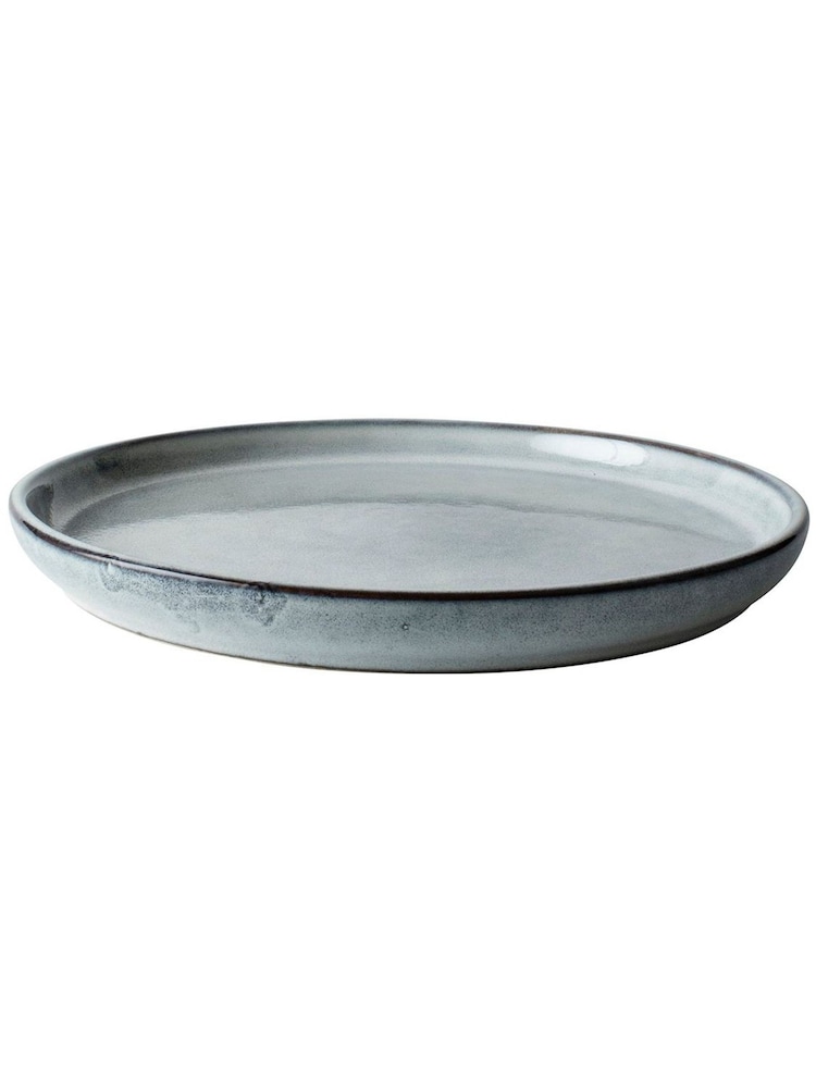 Dutch Rose Set of 4 Grey Serenity Plates 18cm - Image 4 of 4