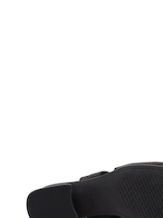 Clarks Black Nubuck Siara65 Flow Sandals - Image 7 of 7