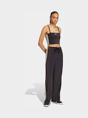 adidas Originals Black Terry Towel Firebird Tracksuit Bottoms - Image 3 of 6