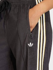 adidas Originals Black Terry Towel Firebird Tracksuit Bottoms - Image 4 of 6