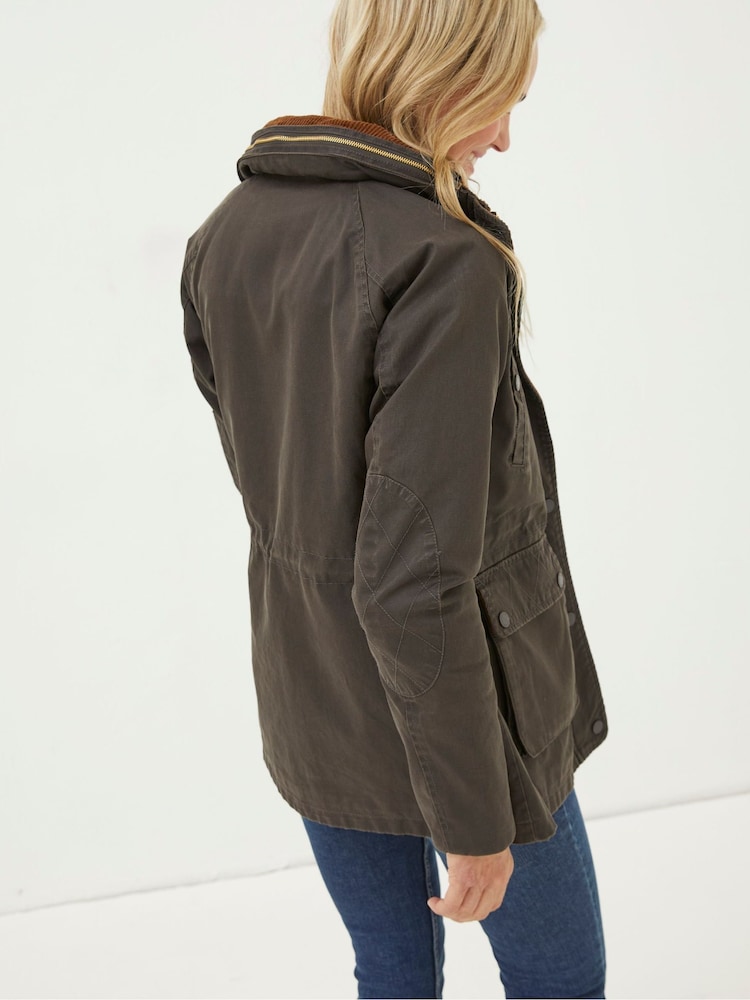 FatFace Brown Sussex Heritage Coat - Image 2 of 6