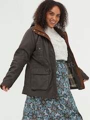 FatFace Brown Sussex Heritage Coat - Image 3 of 6