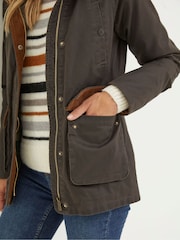 FatFace Brown Sussex Heritage Coat - Image 5 of 6