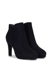 Linzi Blue Layara Platform Ankle Boots With Stiletto Heels - Image 4 of 4