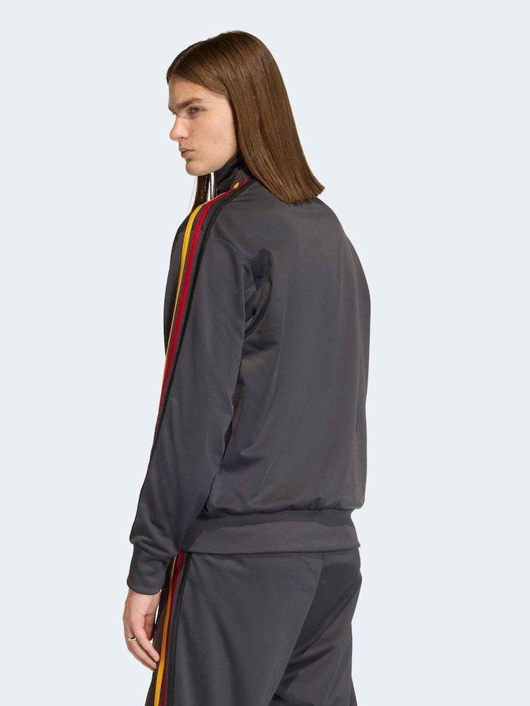adidas Originals Black Firebird Track Top - Image 2 of 6