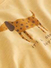 Yellow Dog Short Sleeve T-Shirt (3mths-7yrs) - Image 7 of 7