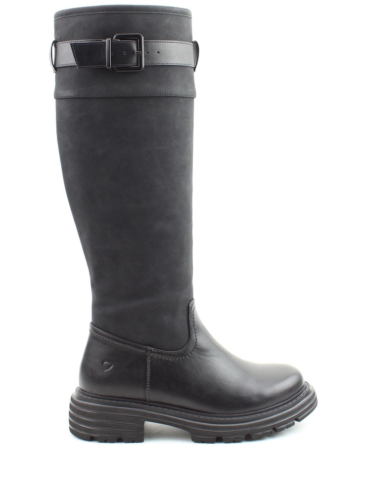 Heavenly Feet Ladies Vegan Friendly Tall Boots - Image 1 of 4