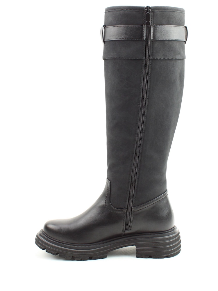 Heavenly Feet Ladies Vegan Friendly Tall Boots - Image 2 of 4