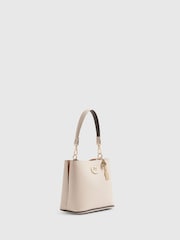 River Island Cream Panel Bucket Bag - Image 3 of 6