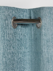 Cortinas con ojales de chenilla gruesa - Imagen 5 de 6