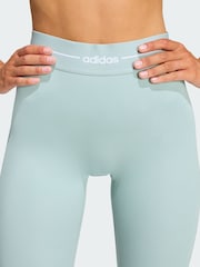 adidas Green Hyperglam Full Length Leggings - Image 4 of 6