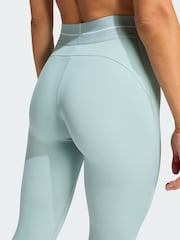 adidas Green Hyperglam Full Length Leggings - Image 5 of 6