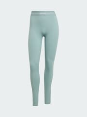 adidas Green Hyperglam Full Length Leggings - Image 6 of 6
