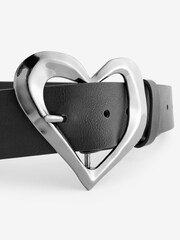 Black Heart Buckle Belt - Image 6 of 6