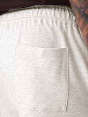 Grey/Sage Green Texture Lightweight Joggers Shorts 2 Pack - Image 9 of 15