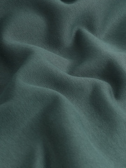 Green Regular Fit Jersey Cotton Rich Crew Sweatshirt - Image 8 of 8