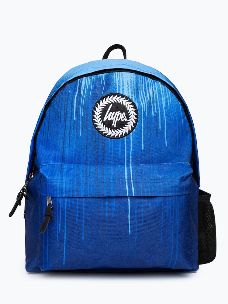 Hype. Blue Drips Backpack - Image 1 of 8