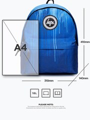 Hype. Blue Drips Backpack - Image 8 of 8