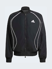 adidas Originals Black Teamgeist Padded Jacket - Image 5 of 5
