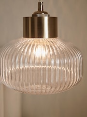 Clear Lexington Easy Fit Lamp Shade - Image 3 of 4