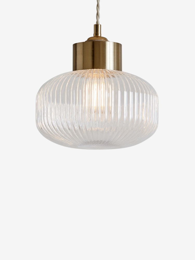 Clear Lexington Easy Fit Lamp Shade - Image 4 of 4
