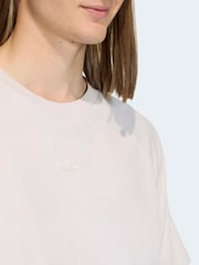 adidas Originals White Premium Essentials T-Shirt - Image 4 of 6