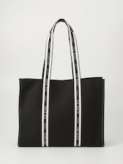 Ted Baker Georjey Branded Webbing Canvas Tote - Larawan 1 ng 4