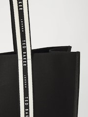 Ted Baker Georjey Branded Webbing Canvas Tote - Larawan 3 ng 4