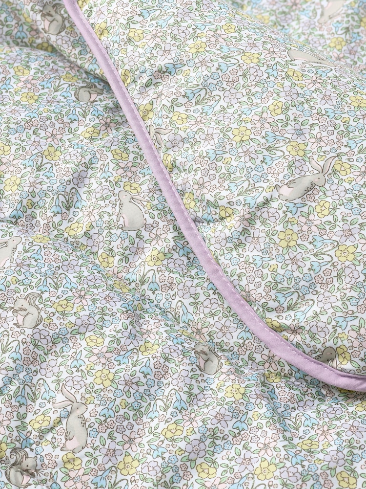 Night Lark Green Junior - In the Garden - Children's Coverless Duvet & Pillowcase Set - Image 3 of 3