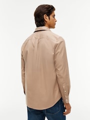 Tommy Hilfiger Brown Regular Fit Flex Flannel Shirt - Image 3 of 6