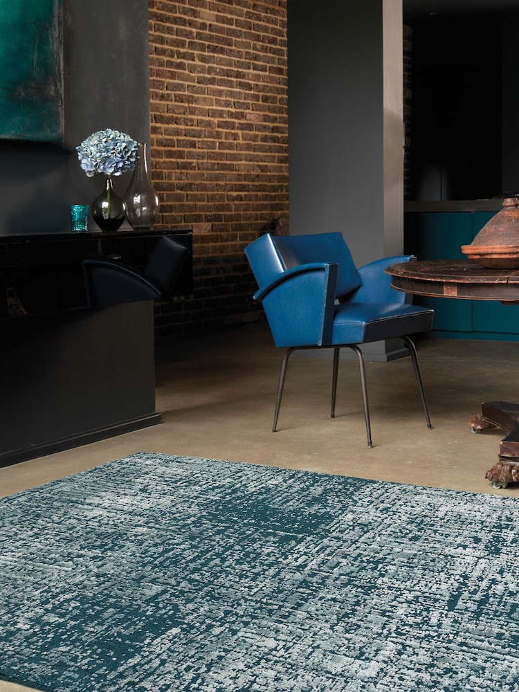 Asiatic Rugs Teal Torino Rug - Image 1 of 4