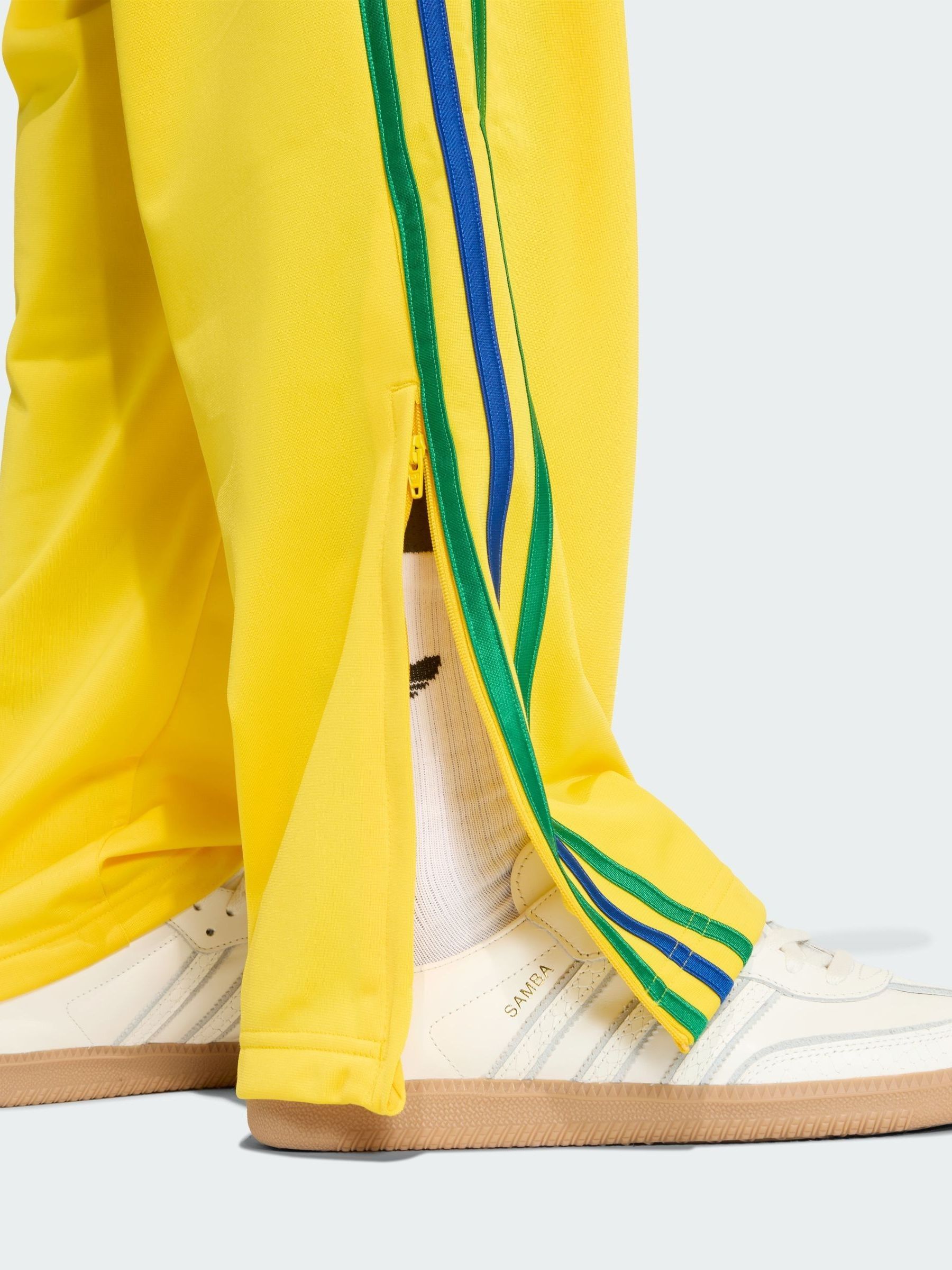 Buy adidas Originals Yellow Firebird Track Tracksuit Bottoms from
