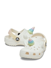 Crocs Natural Toddler I AM Rainbow Unicorn Clogs - Image 6 of 7