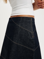 Cotton On Marli Denim Fustă Midi - Imaginea 6 din 8
