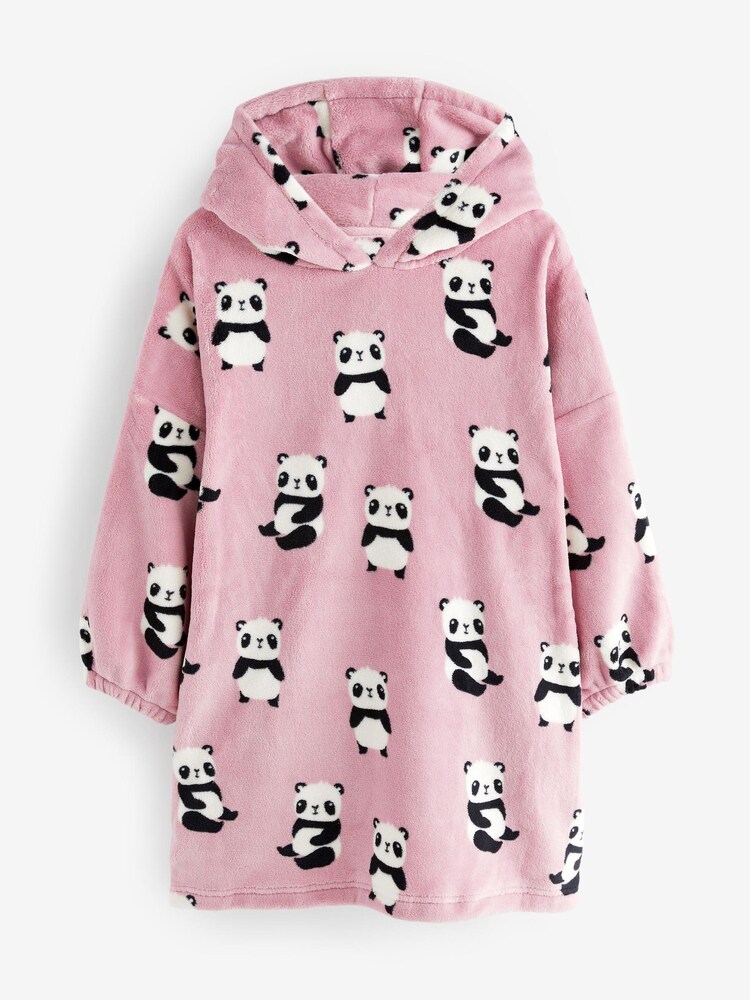 Pink Panda Character Hooded Blanket (3-16yrs) - Image 6 of 8