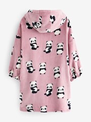 Pink Panda Character Hooded Blanket (3-16yrs) - Image 7 of 8